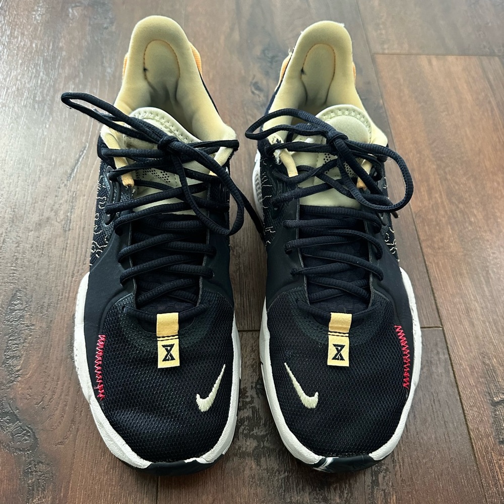 Nike PG 5 navy multicolor shoes